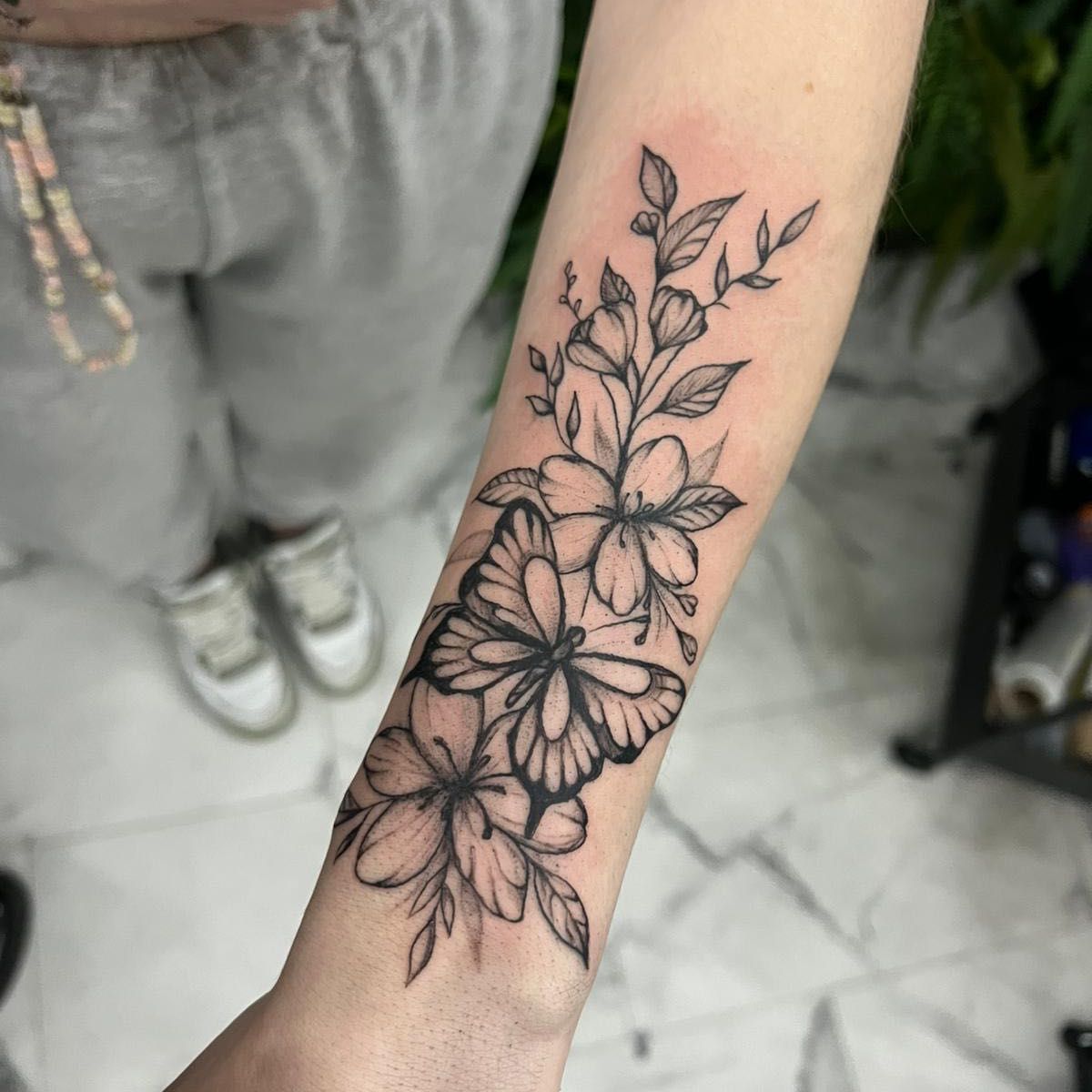 Tatuaż wielkości ok. 15cm