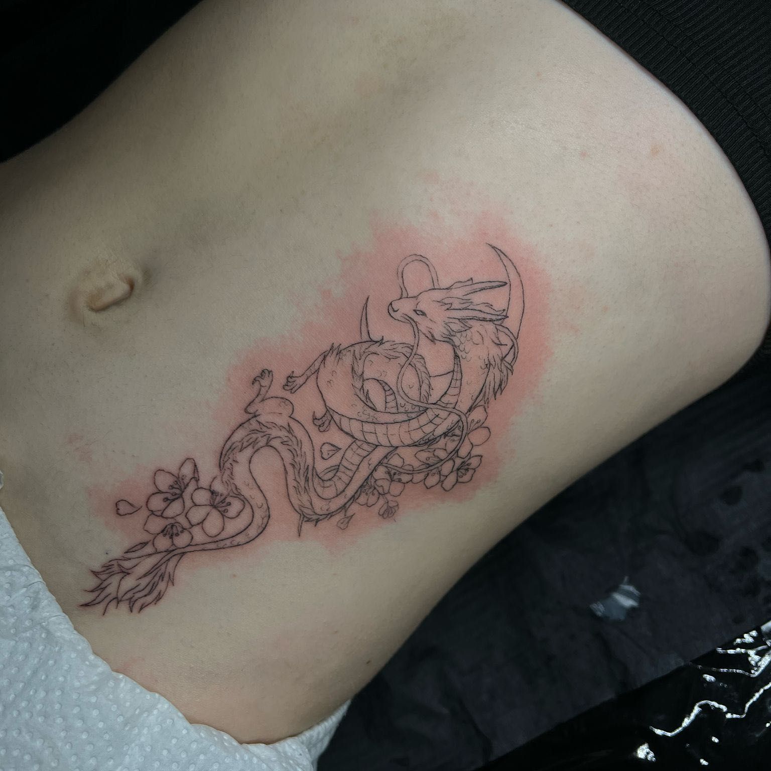 Tatuaż o wielkości 15-20cm