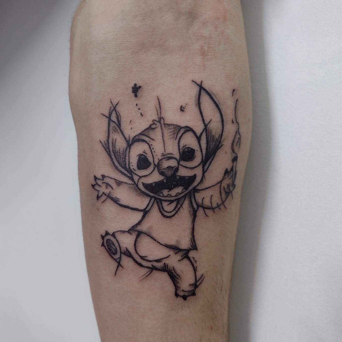 Tatuaż o wielkości 15-20cm