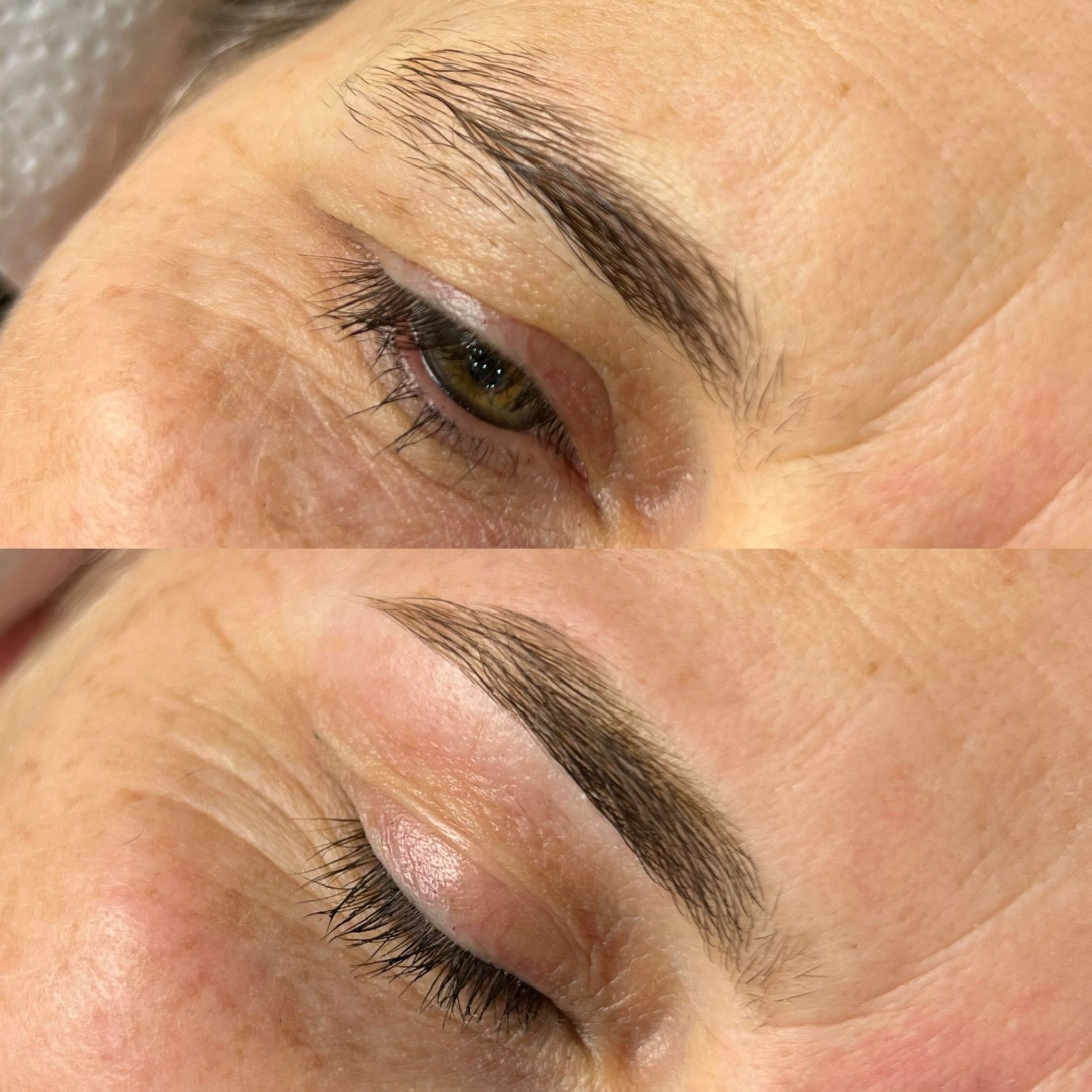 Regulacja i farbowanie brwi z geometrią